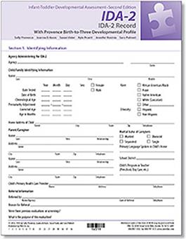 Ida Paper IDA-2 Manuals and Forms – The IDA Institute